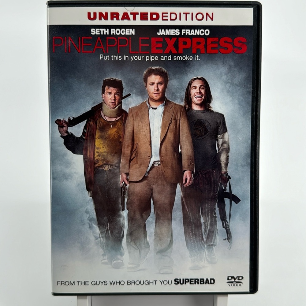 Pineapple Express on DVD. Unrated Edition.